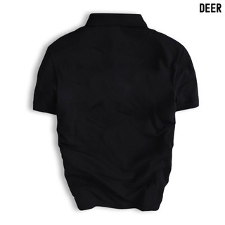 Áo thun Polo nam DEER tay ngắn BASIC CVC vải cá sấu co dãn 4 chiều - POLOUTFIT