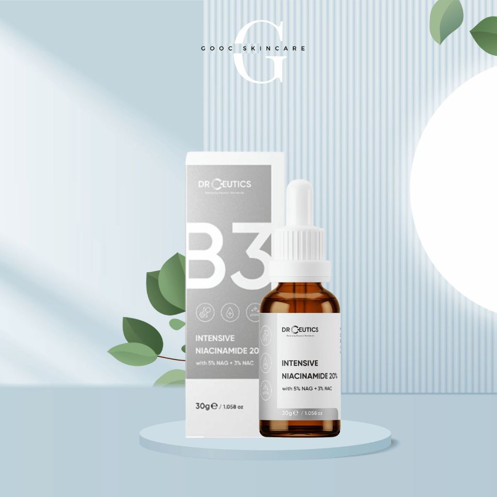 Serum B3 Intensive Niacinamide 20% DrCeutics Sáng Da Mờ Thâm - 30g