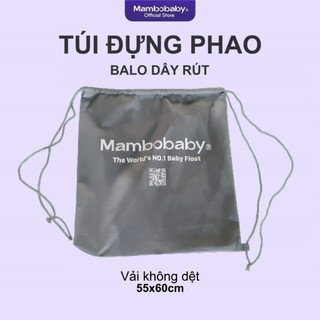  Túi đựng phao Mambobaby dạng balo dây rút vải không dệt tiện lợi đem đi chơi đi du lịch 