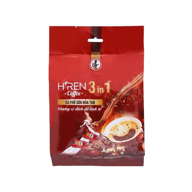 Cà phê sữa hòa tan H'ren 408gr