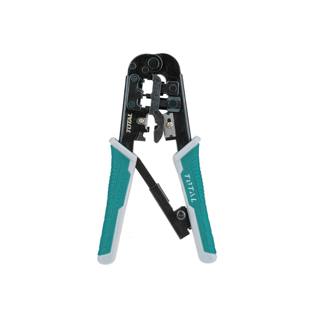 Kềm bấm cos 8'', dây mạng viễn thông Total TMPCN5468R
