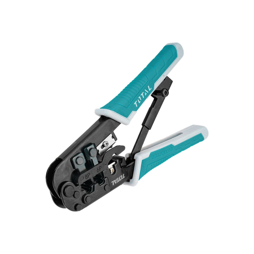 Kềm bấm cos 8'', dây mạng viễn thông Total TMPCN5468R