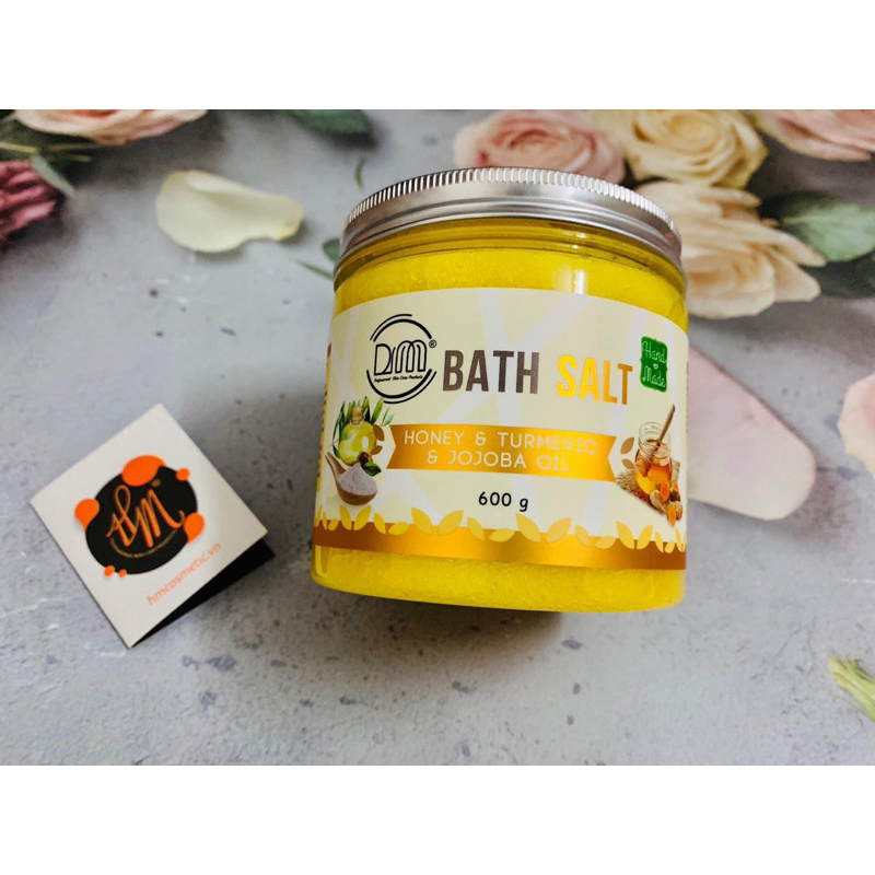 COMBO 3 HỘP MUỐI NGHỆ TẨY DA CHẾT HM
