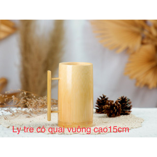Ly tre quai vuông cao 15cm