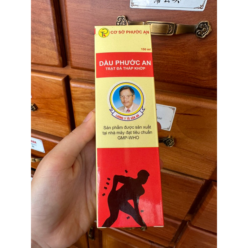 DẦU PHƯỚC AN TRẬT ĐẢ THẤP KHỚP CHAI 150ML HSD17/02/25