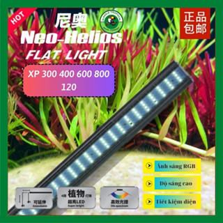 Đèn thủy sinh Neo Helios Flat XP Series 30/45/60cm - RGB 3 in 1 đỏ cá không đỏ nước
