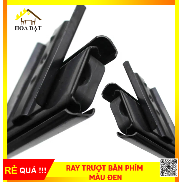 Ray Trượt Bàn Phím Bản 35x350x1mm - Màu Đen - Tiện Lợi - Chắc Chắn