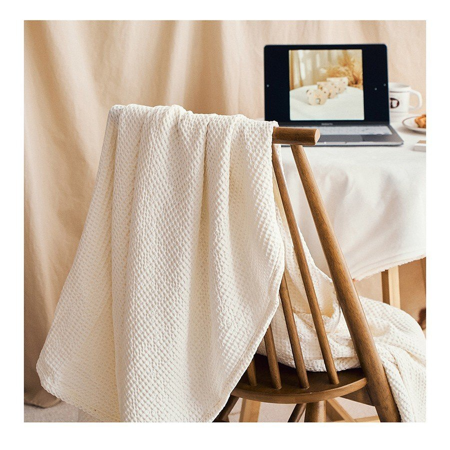 Chăn lưới Hàn Quốc, chăn đắp điều hòa cho bé thoáng khí , họa tiết dễ thương