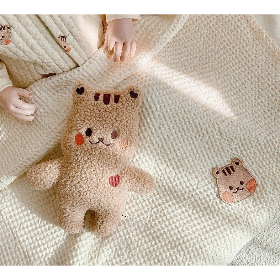 Chăn lưới Hàn Quốc, chăn đắp điều hòa cho bé thoáng khí , họa tiết dễ thương