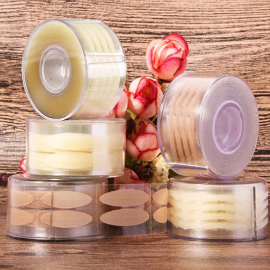 Ranliy🍋Cuộn dán kích mí 600 miếng Kích mí tàng hình tạo hai mí không lộ sẵn keo