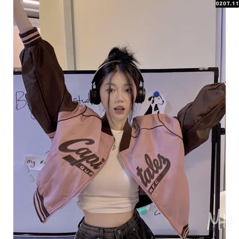 Áo khoác gió Capitales nữ thời trang