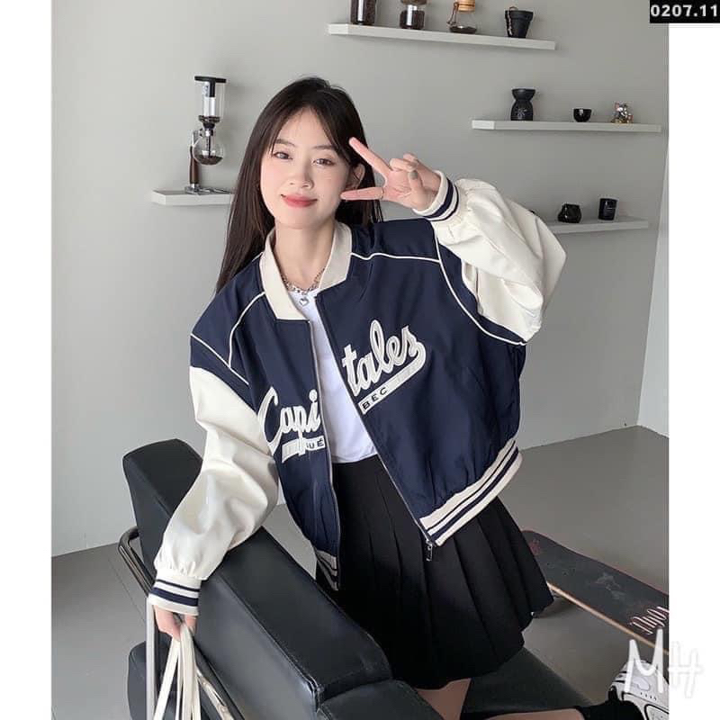 Áo khoác gió Capitales nữ thời trang
