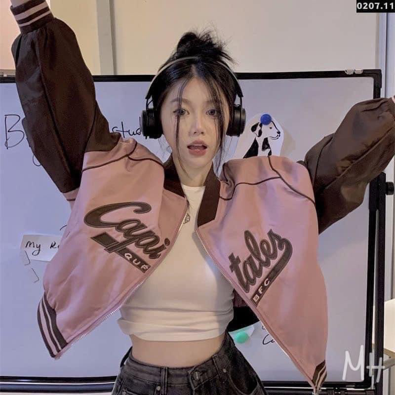 Áo khoác gió Capitales nữ thời trang