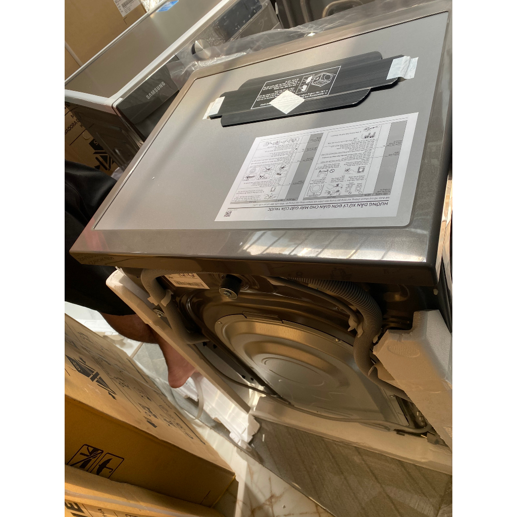 Máy giặt Samsung Inverter 9 kg WW90T634DLN/SV