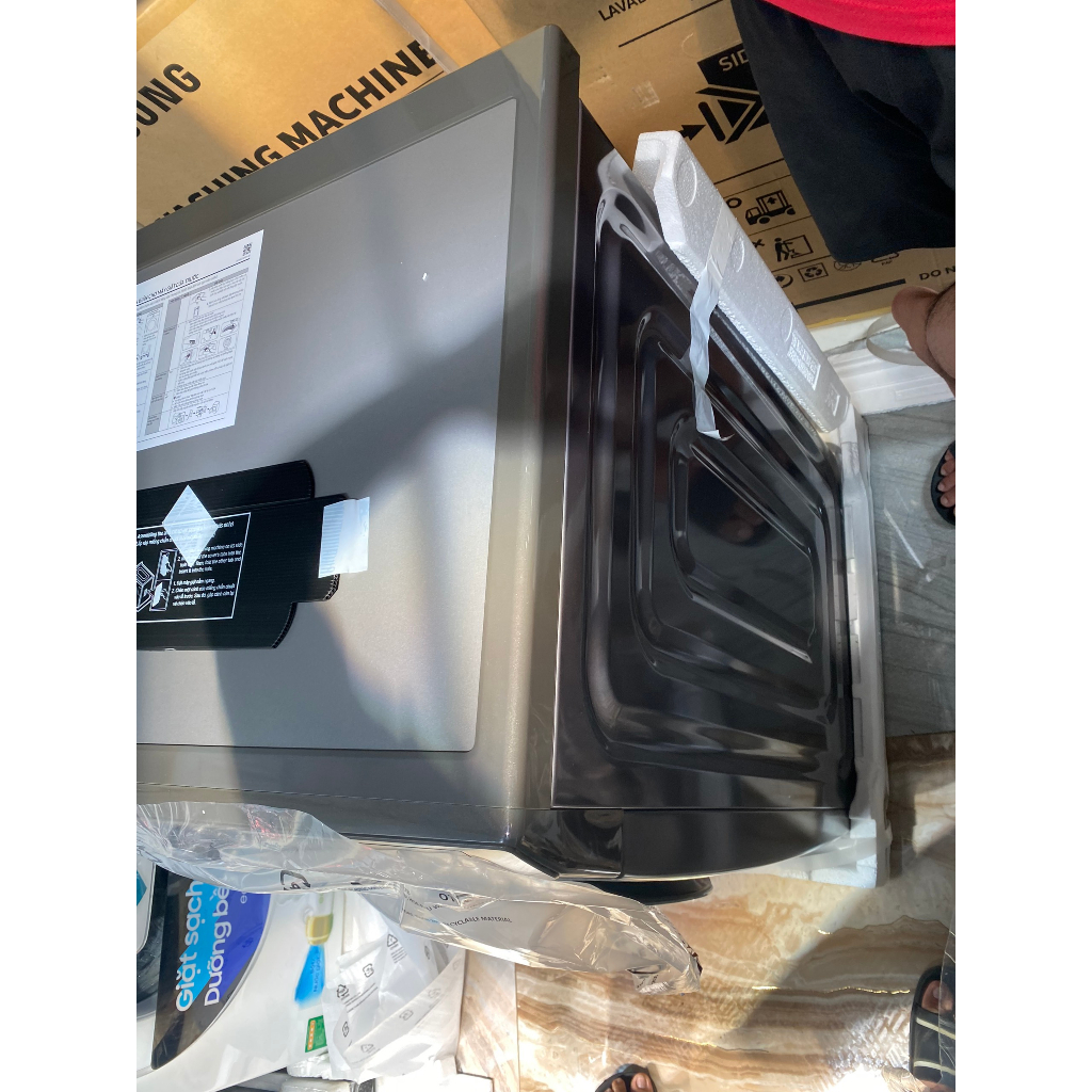 Máy giặt Samsung Inverter 9 kg WW90T634DLN/SV
