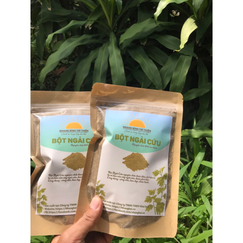 Bột Ngải Cứu Bình Trí Thiện thơm đậm 100% tự nhiên