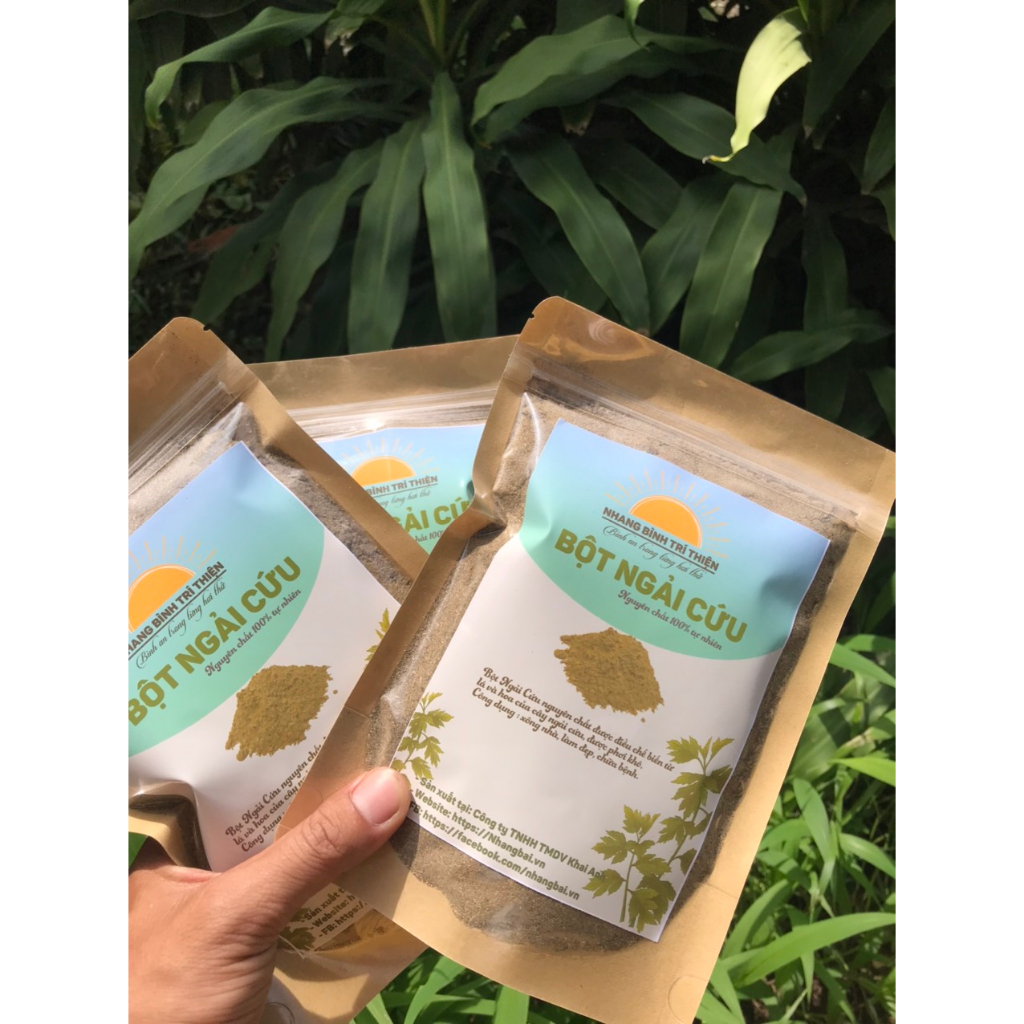 Bột Ngải Cứu Bình Trí Thiện thơm đậm 100% tự nhiên