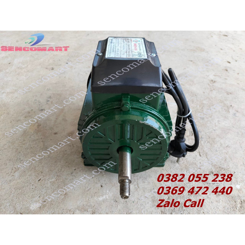 Mô tơ chạy điện 220v 750w vòng quay 2900v/p, lõi đồng