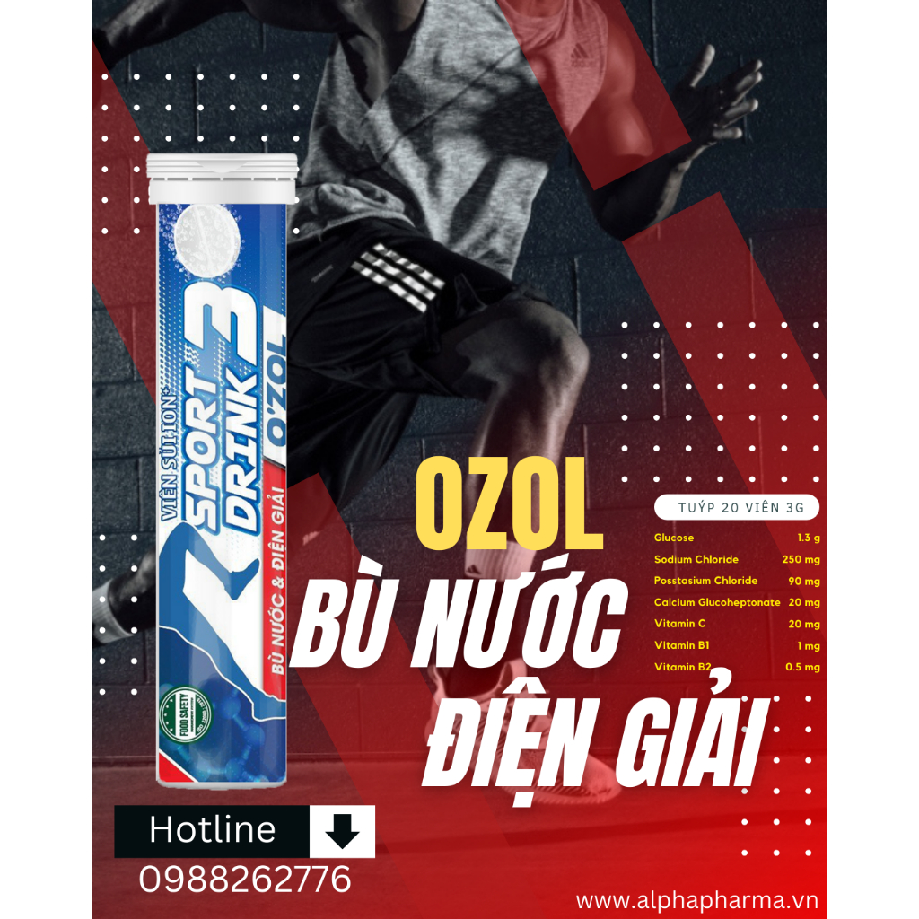 Viên sủi thể thao OZOL sportdrink3