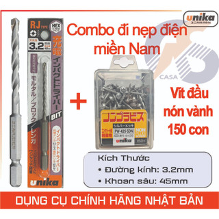 Mũi khoan mồi rj + vít pw-