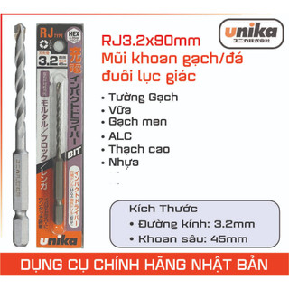 Mũi khoan mồi RJ + Vít PW- ( đầu nón vành )