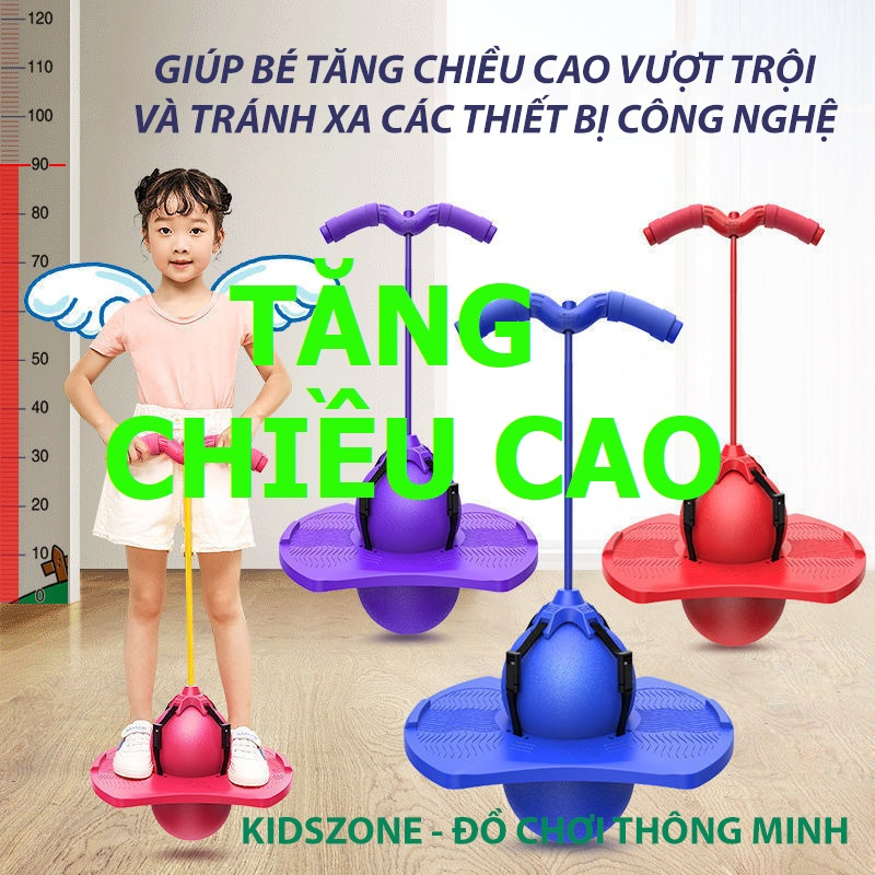  Đồ chơi phát triển chiều cao, giảm béo phì Bóng nhảy - Bóng nhún Tập thể dục, Bóng nhảy tăng chiều cao