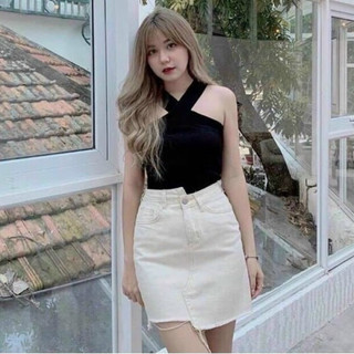Áo chéo cổ chất bozip nhiều màu