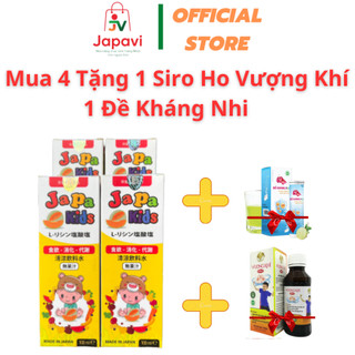 Combo mua 4 tặng vượng khí siro Ho kích thích ăn ngon tăng chiều cao cho bé.