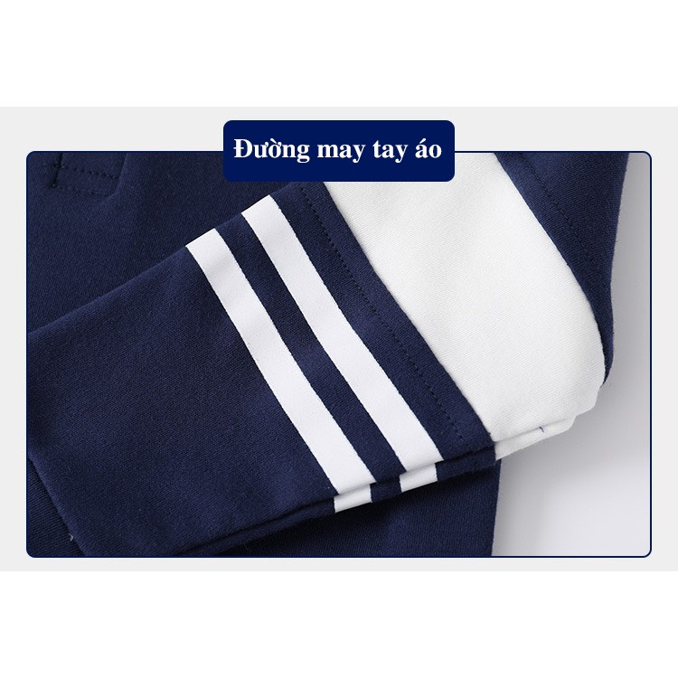 Bé trai và bé gái 2023 Áo polo dài tay Wellkids áo thun cho bé cá tính hàng xuất Âu Mỹ 10-26kg