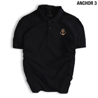Áo polo nam ANCHOR 3 vải cá sấu cổ bẻ BASIC CVC co dãn - POLOUTFIT
