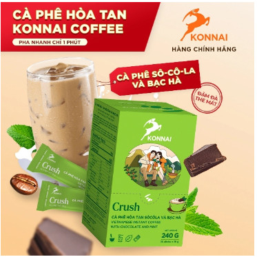 Cà phê hòa tan Konnai Sơn La thơm, đậm vị đủ loại