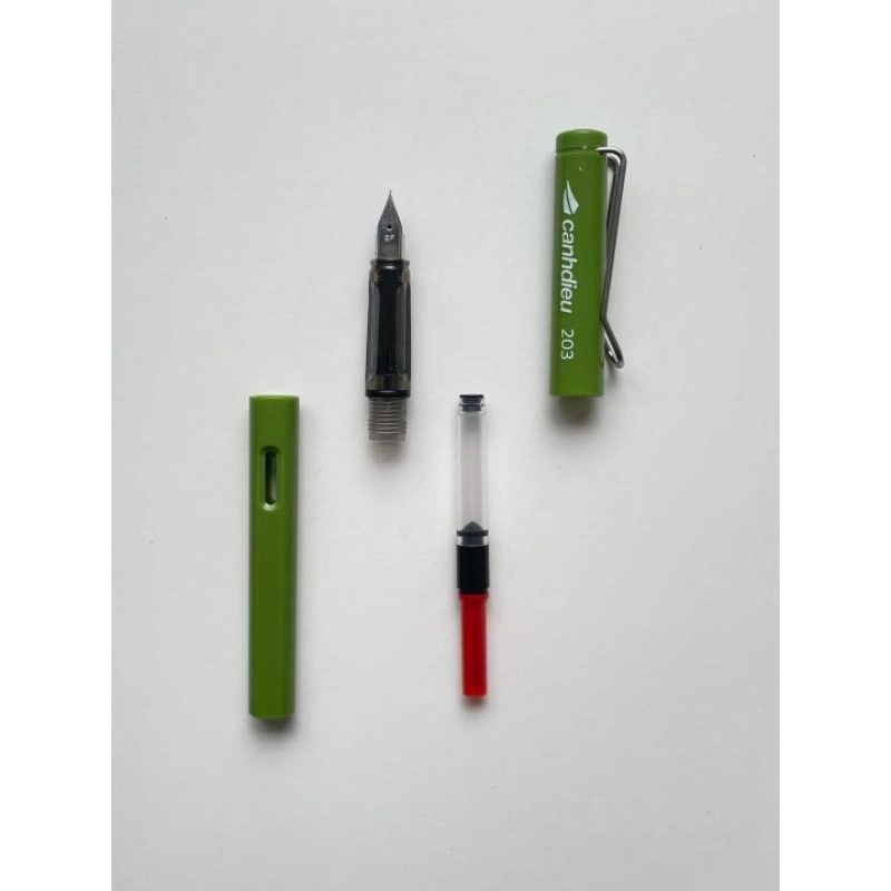 Bút cánh diều 203 ngòi mài / Bút máy - bút mực dành cho học sinh tiểu học ngòi kín, mài êm