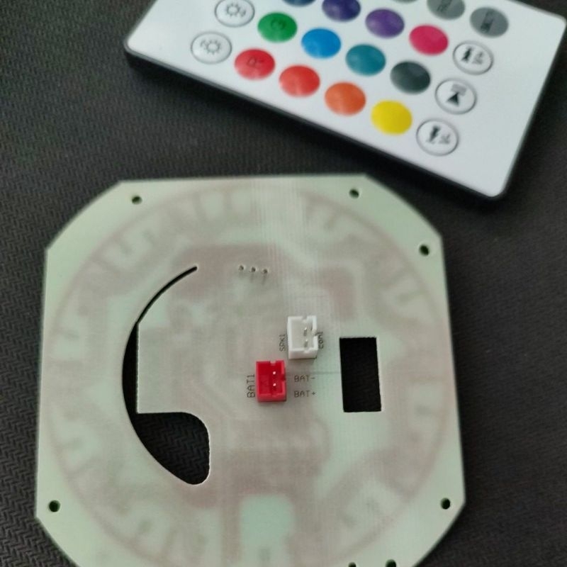 Mạch loa Bluetooth 5v - 5w có led kèm remot