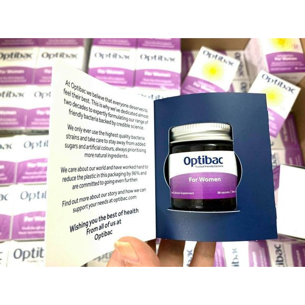 Men vi sinh Optibac tím  UK