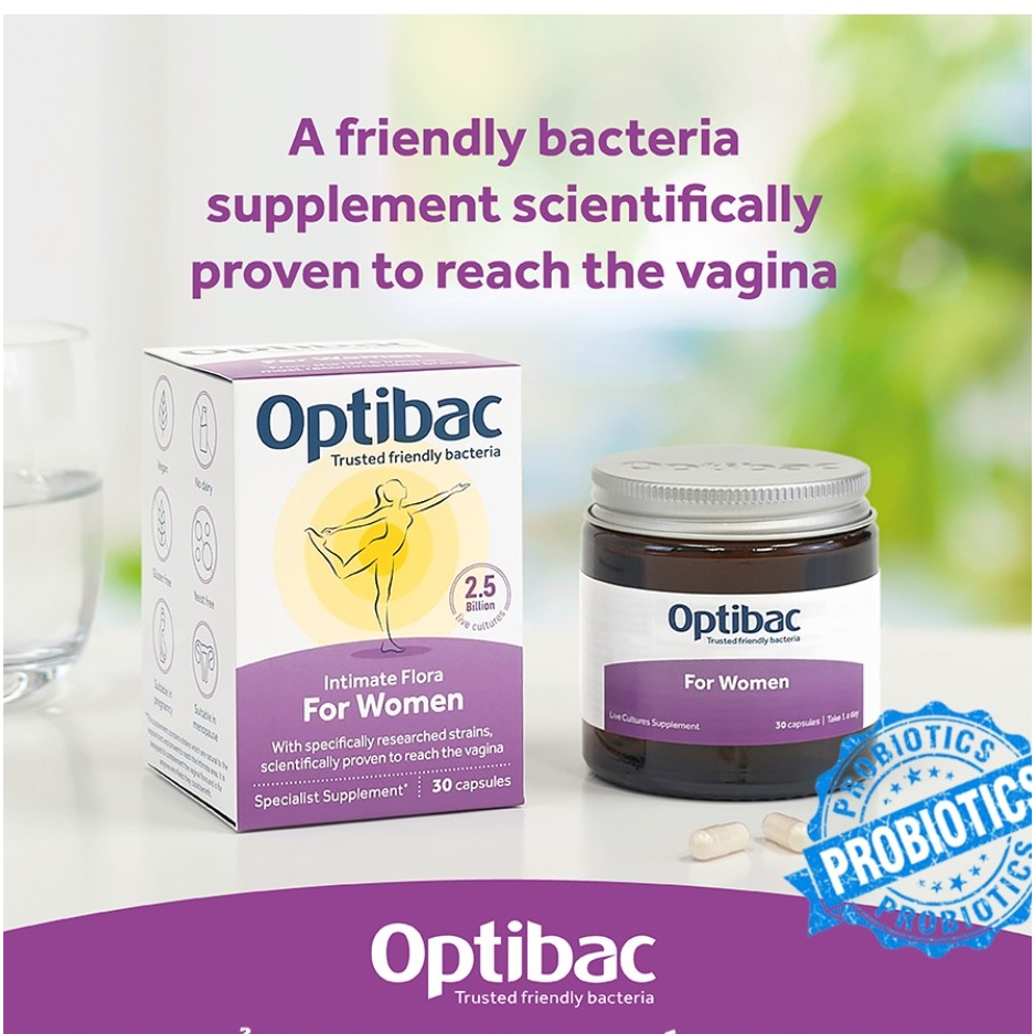 Men vi sinh Optibac tím  UK