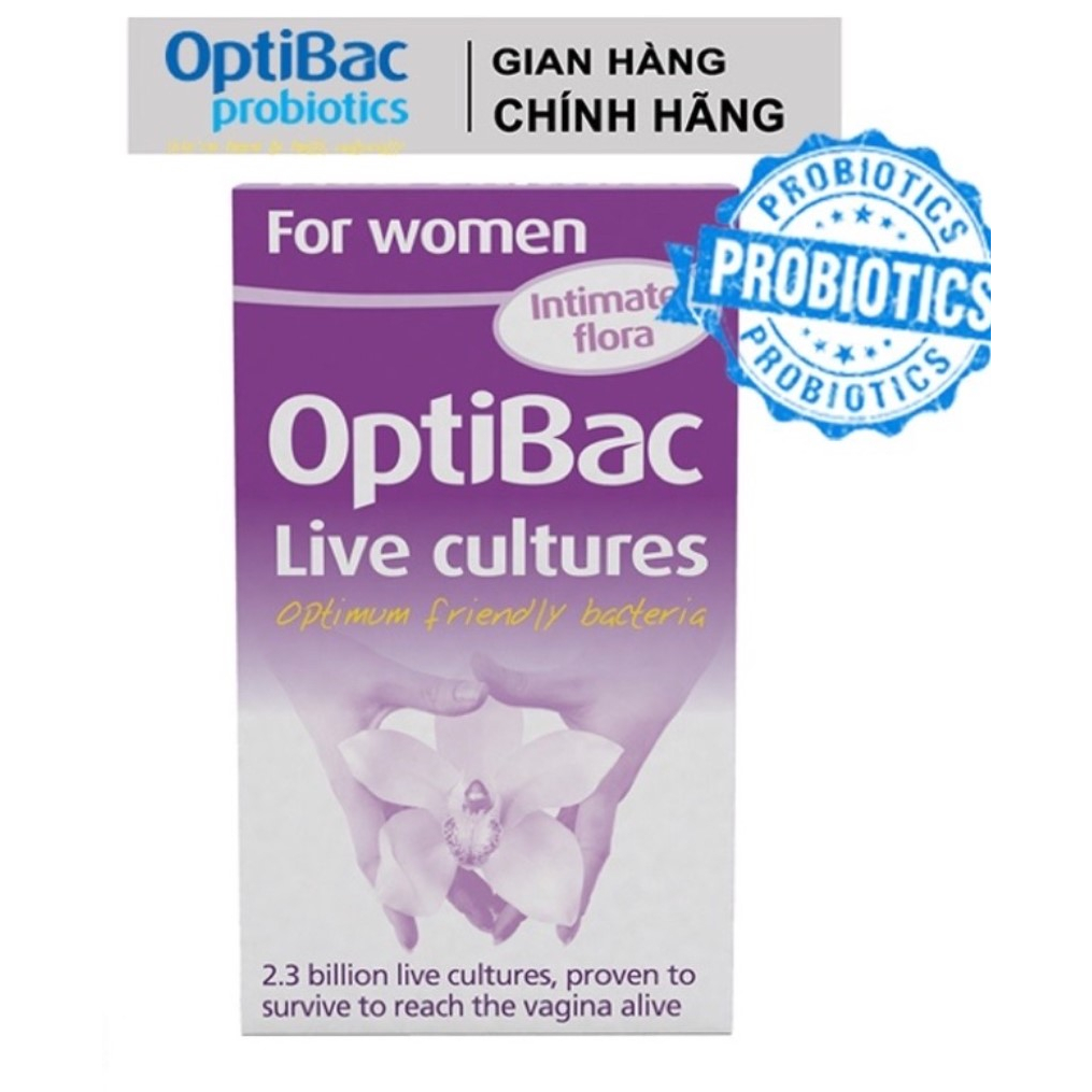 Men vi sinh Optibac tím  UK