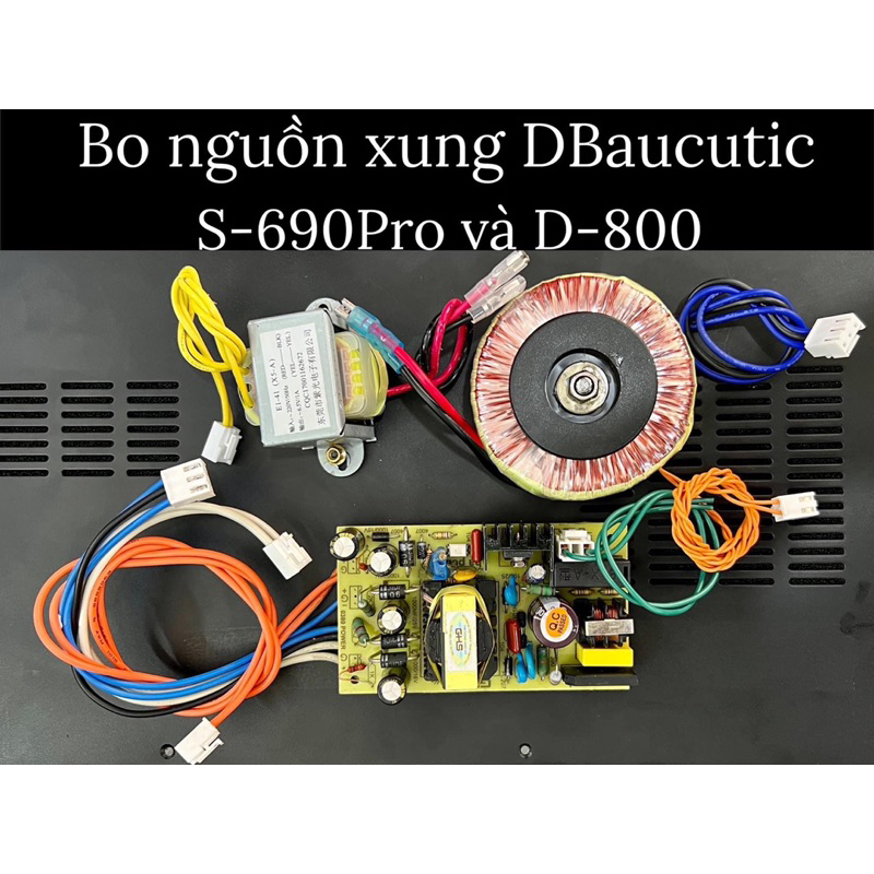Bo nguồn xung vang dBacoustic S-690pro & D-800