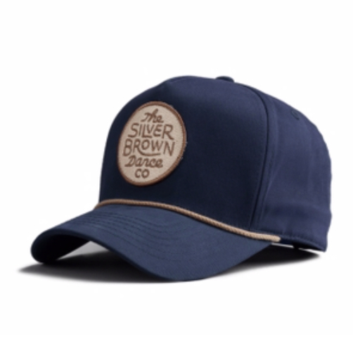 Mũ lưỡi trai nón kết PREMỈ3R phong cách hàn quốc BIG-Brown Circle Navy  NB010 nón thuê logo