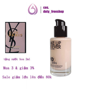 Kem nền make up for ever hd skin foundation trang điểm không tì vết 30ml