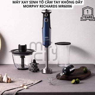 Máy xay cầm tay đa năng không dây Morphy Richards MR6006 4 in 1