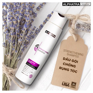 Dầu gội chống rụng tóc - strengthening shampoo - 500ml - 1000ml | alphatra classic mang lại mái tóc bền chắc khoẻ