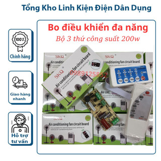 {Combo 5 bộ - 10 bộ} Bo mạch điều khiển từ xa quạt, quạt trần, quạt hơi nước đa năng
