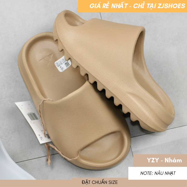 Dép quai ngang bánh mì vân nhám cao cấp 2023 Full box + tag + dây treo