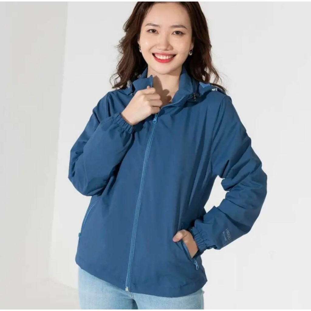 Áo Khoác Gió Nữ 2 Lớp Cao Cấp,Áo Gió Nữ 2 Lớp Chống Nước Có Khoá Túi,Nón Tháo Rời | BigBuy360 - bigbuy360.vn