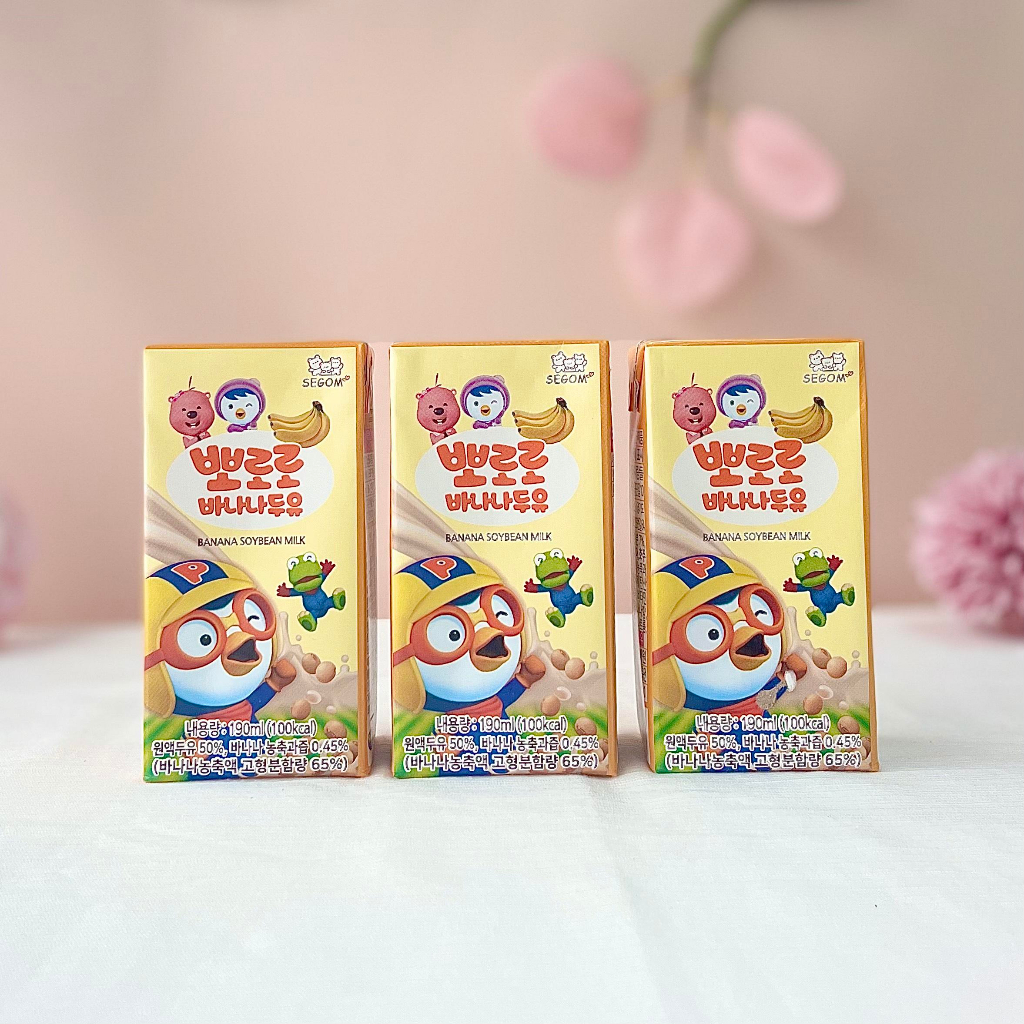 Sữa đậu nành Pororo 190ml
