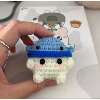 Nấm đội nón bằng len handmade siêu dễ thương