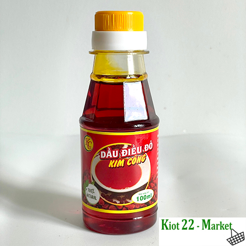 Dầu điều đỏ Kim Công chai 100ml