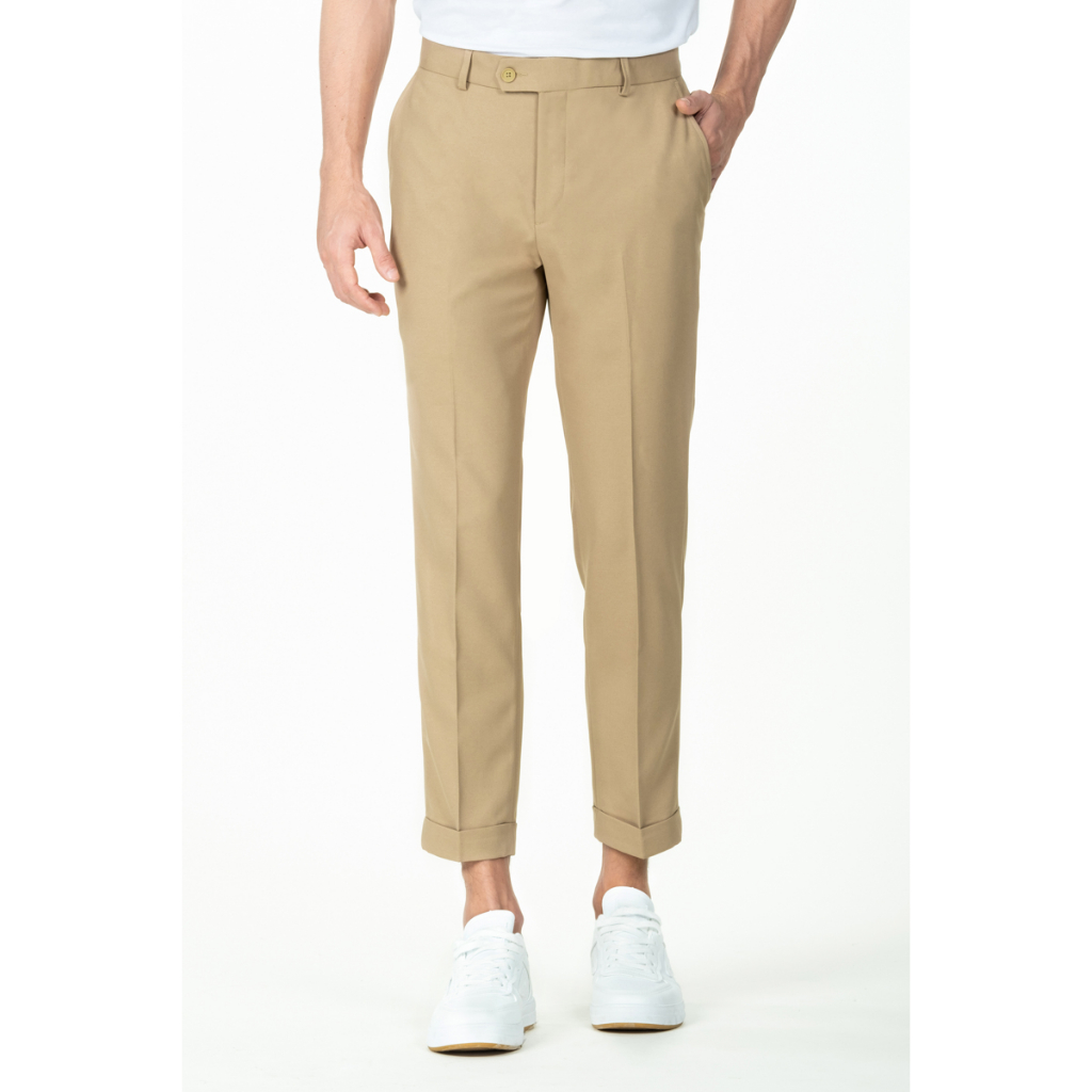 Quần tây nam basic form vừa , sang trọng, lịch lãm, chất liệu cao cấp John Henry - DP23SS01C-NM