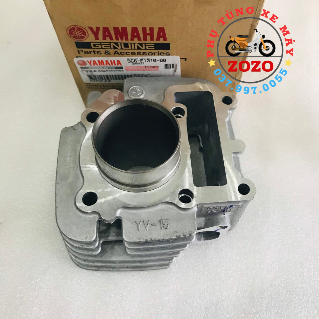 Bộ nòng piston bạc Sirius Zin hãng Yamaha - 5C6-E1310-00/3S0-E1631-00/5TP-E1631-00