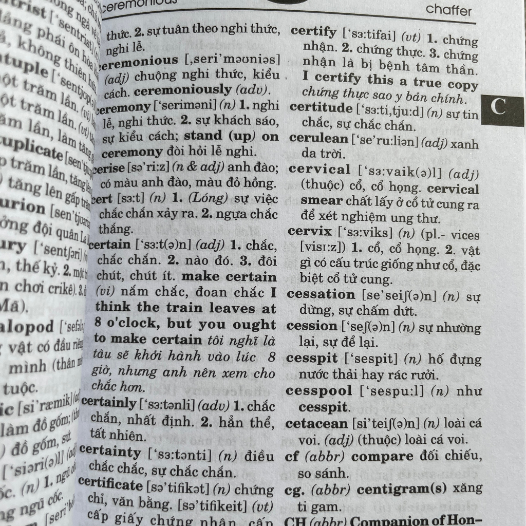 Sách – Từ Điển Anh Việt 75000 Từ - Bìa Đen